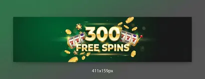 300 Free Spins