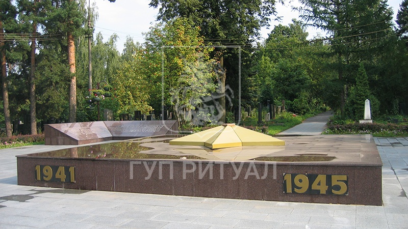Места погребения Героев Советского Союза на Кунцевском кладбище ожидают реставрации